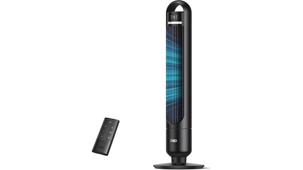 quiet oscillating bedroom fan