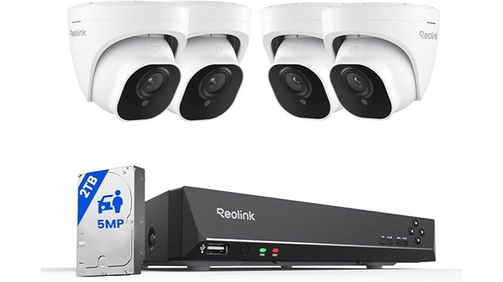 reolink 5mp 8 channel system