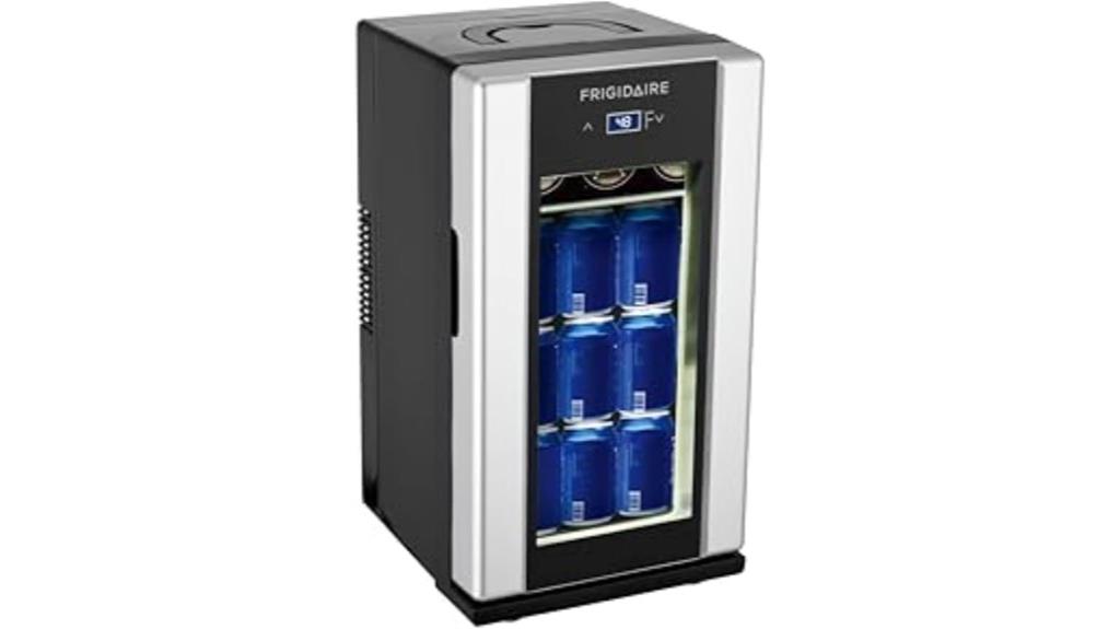 retro mini drink fridge