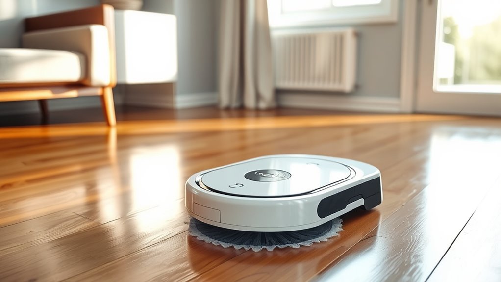 robot mops sanitize floors