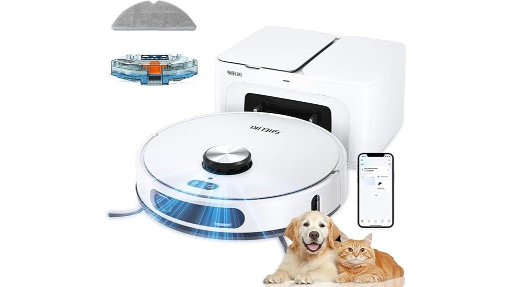 robot vacuum and mop