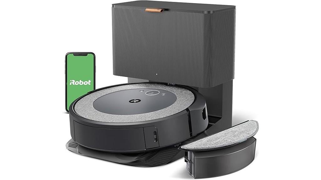 robot vacuum with mop