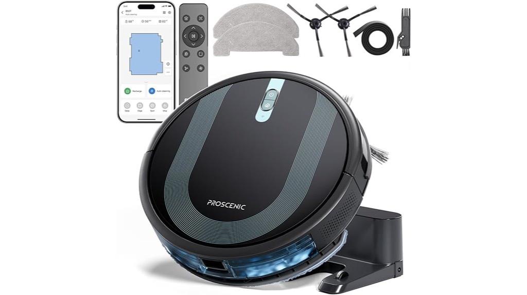 robot vacuum with mopping