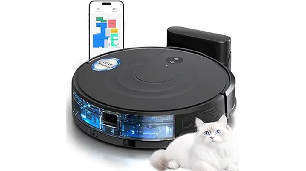 robot vacuum with mopping