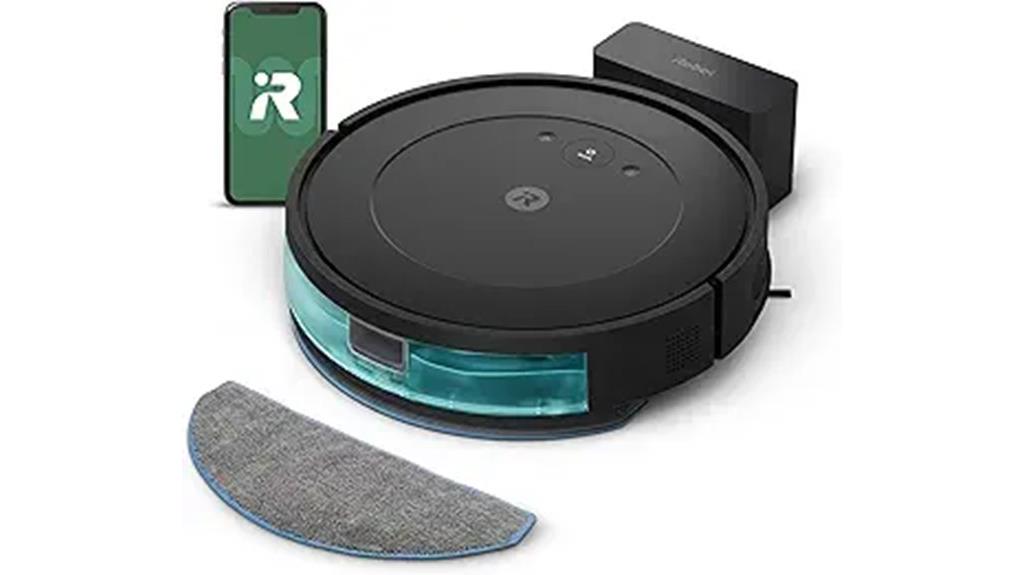 robot vacuum with mopping