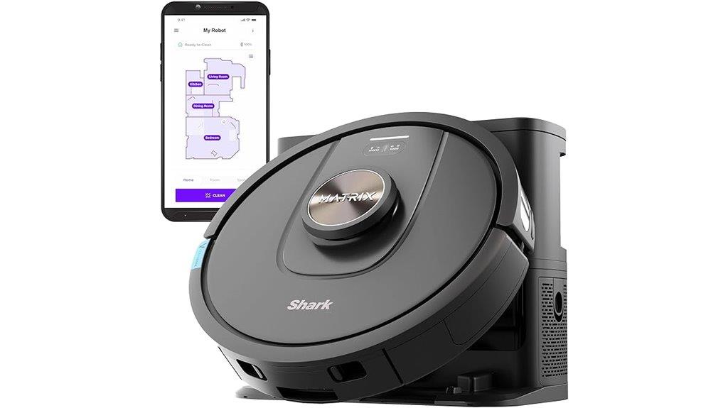 robot vacuum with self emptying