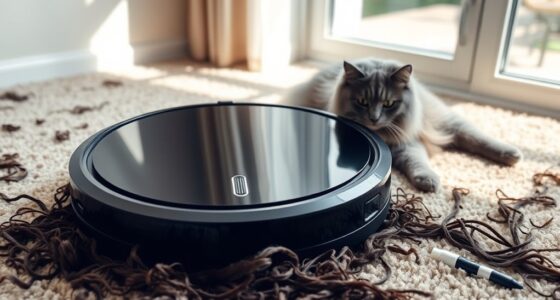robot vacuums pet hair