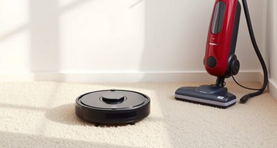 robot vacuums save time