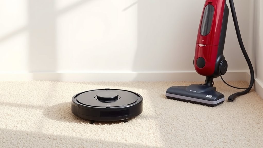 robot vacuums save time