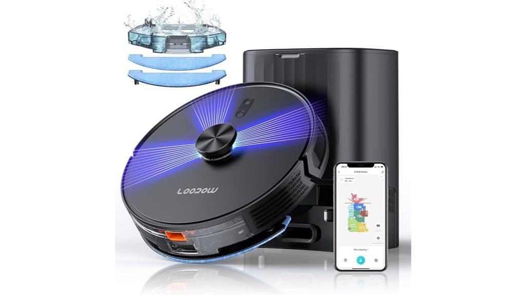 robotic vacuum mop station