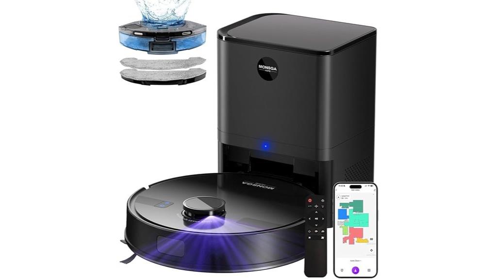 robotic vacuum with mop