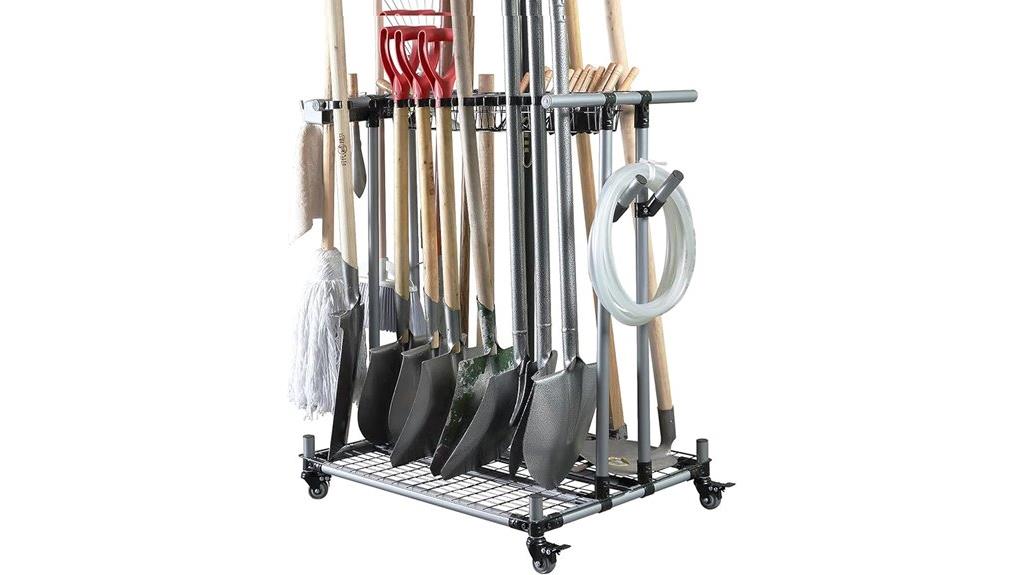 robust garden tool storage