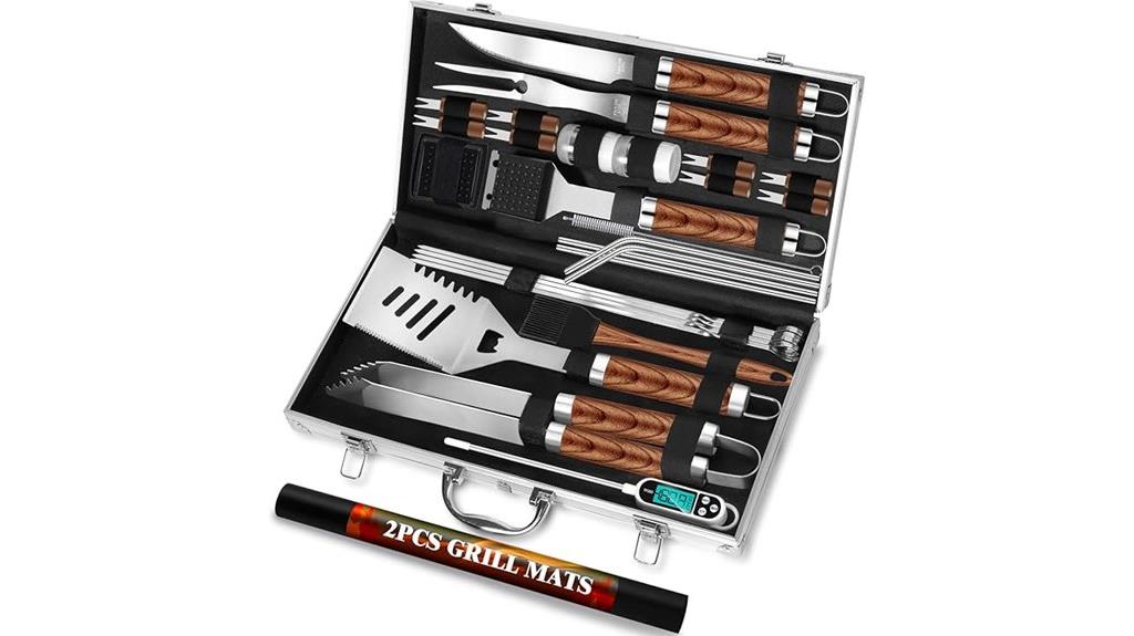 romanticist 30 piece bbq set