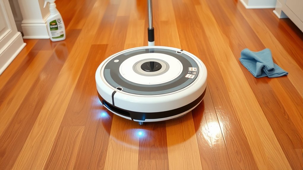 safe hygienic robot cleaning