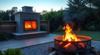safety comparison of outdoor fireplaces