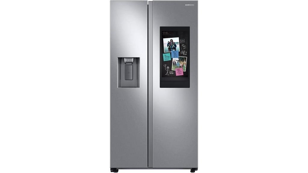 samsung side by side refrigerator