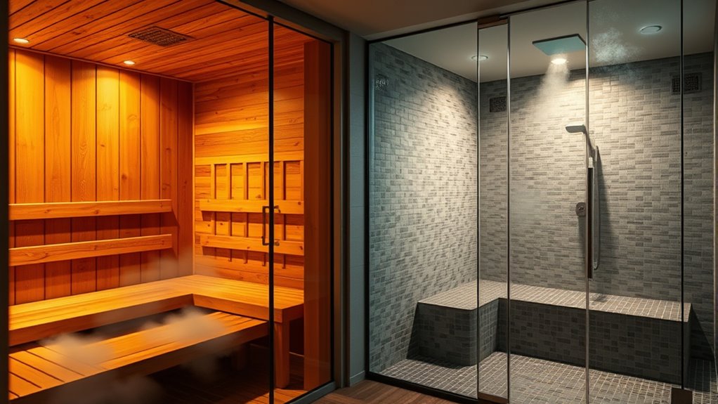 sauna benefits versus steam