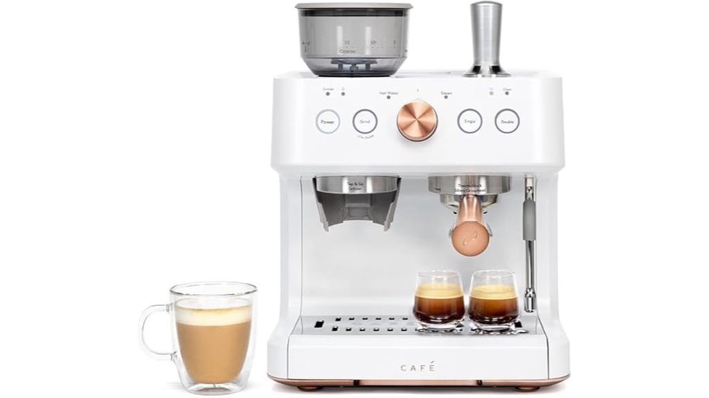 semi auto espresso with frother