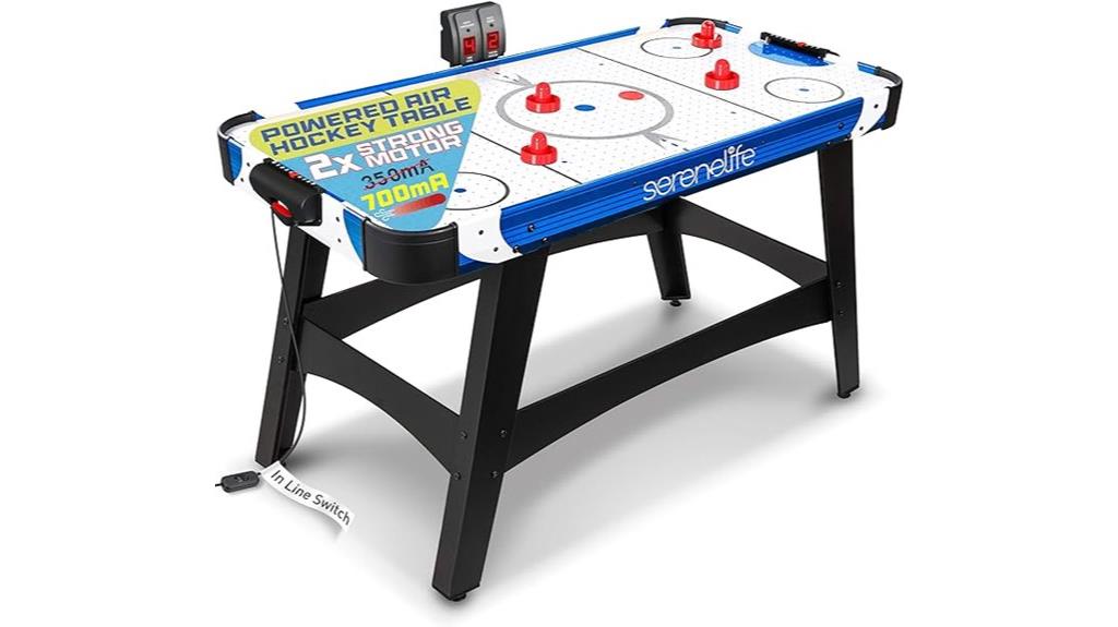 serenelife 54 inch air hockey