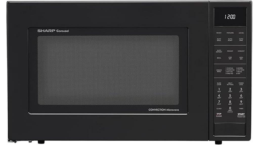 sharp countertop microwave oven