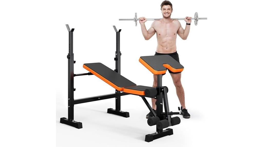 six in one weight bench