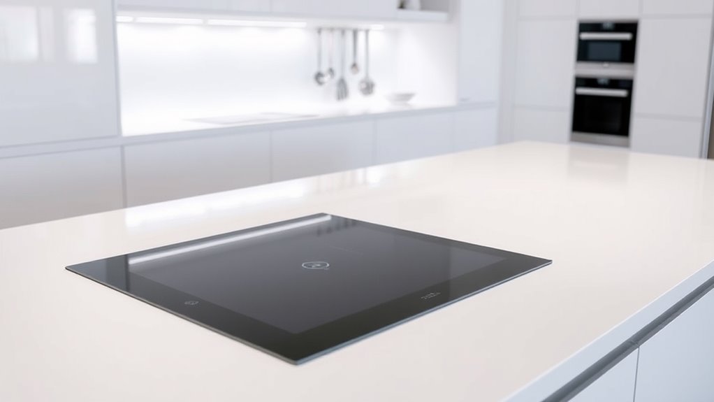 sleek integrated flexible kitchens