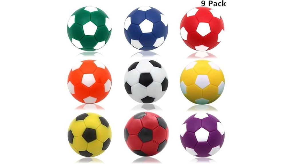 small soccer table balls