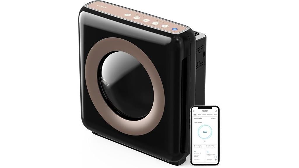 smart air purifier with app
