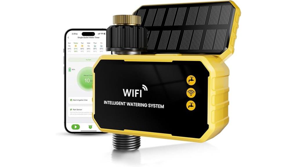 smart brass hose timer