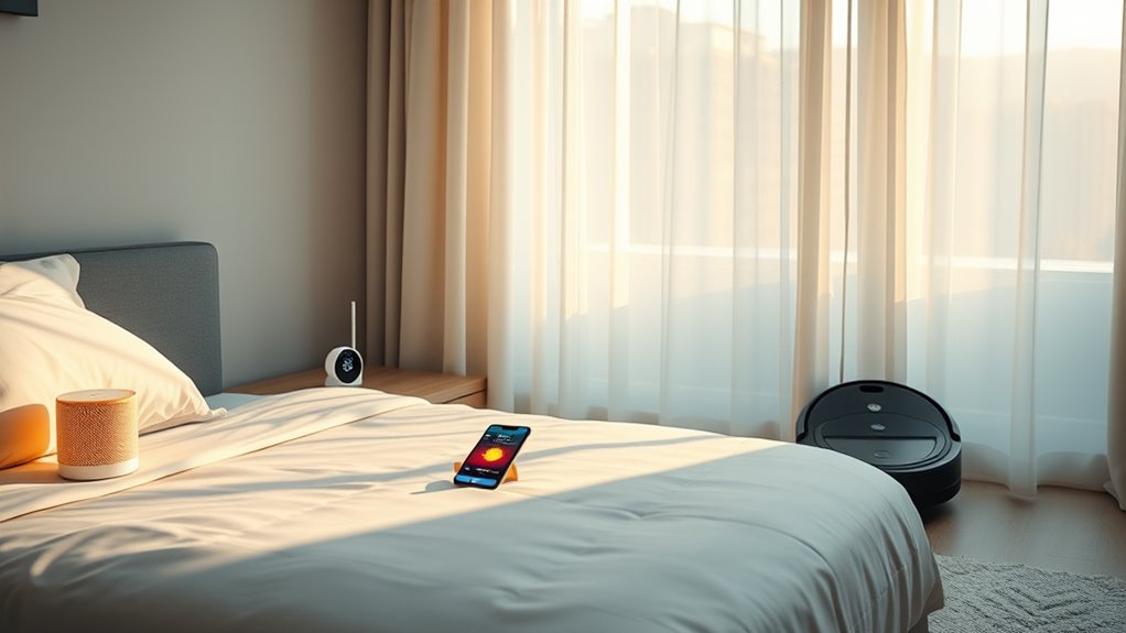 smart device morning automation