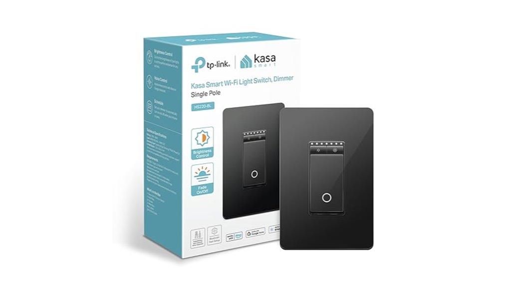 smart dimmer switch single pole