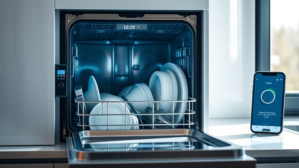smart efficient quiet dishwashers