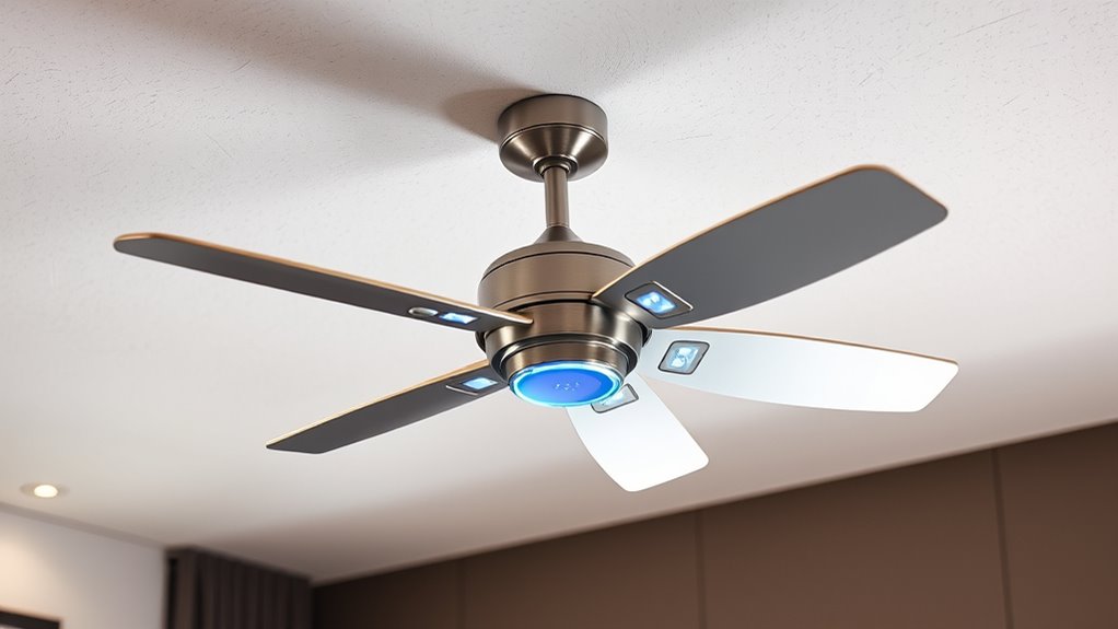 smart led ceiling fans