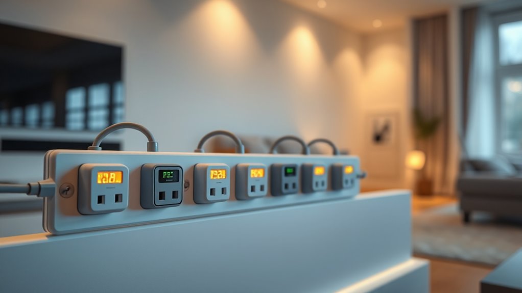 smart power strips with monitoring