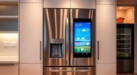 smart refrigerators with touchscreens