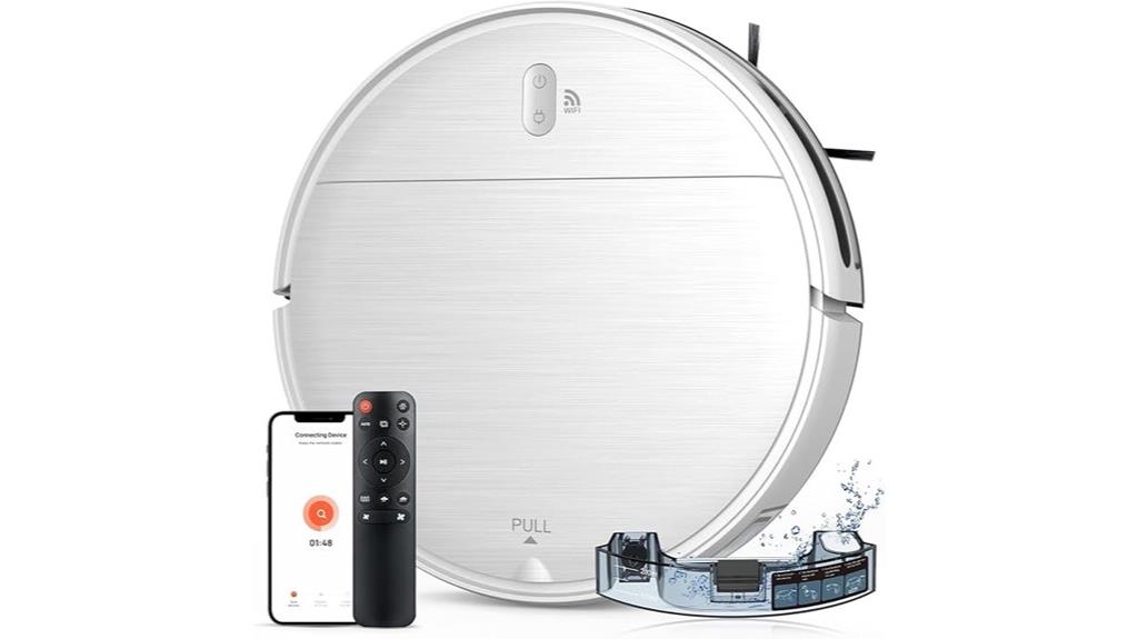smart robot vacuum mop