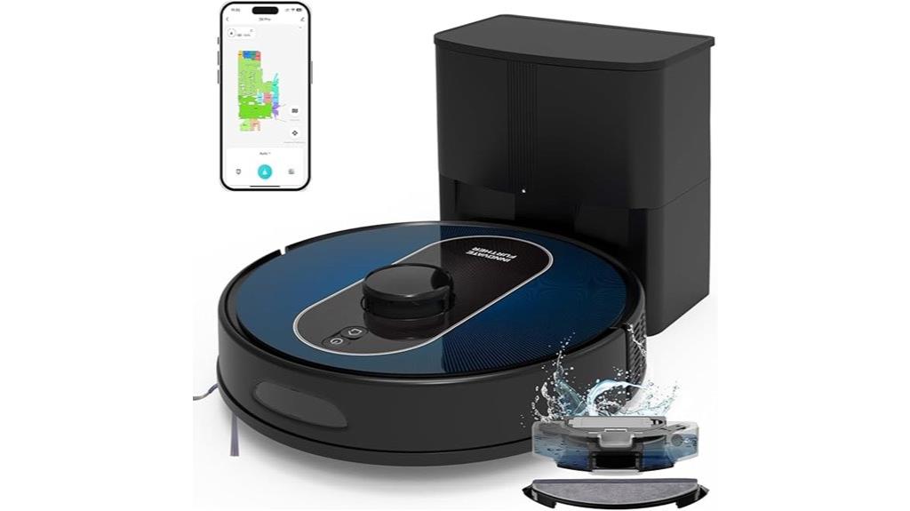 smart self emptying vacuum