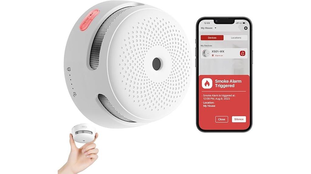 smart smoke detector battery