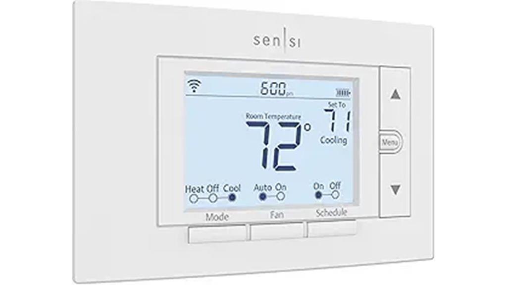 smart thermostat for sensing