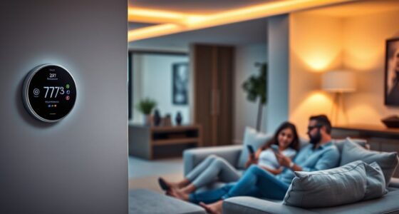 smart thermostats with geofencing