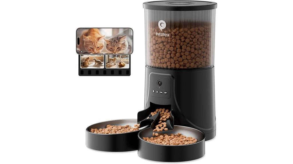 smart wifi cat feeder