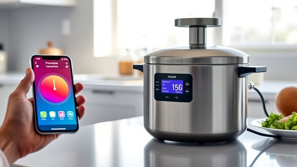 smartphone compatible sous vide features