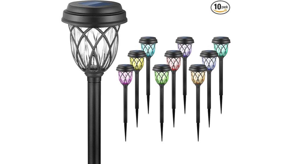 solar color changing lights