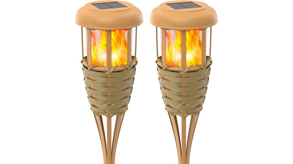 solar flame lanterns pack