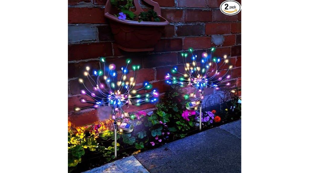 solar garden lights copper