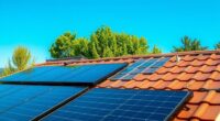 solar panel vs tiles