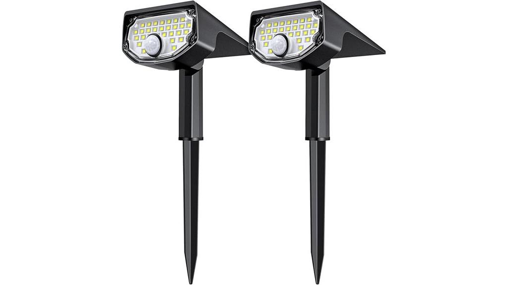 solar powered outdoor sensor lights