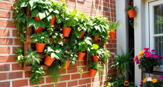 space saving garden aesthetics