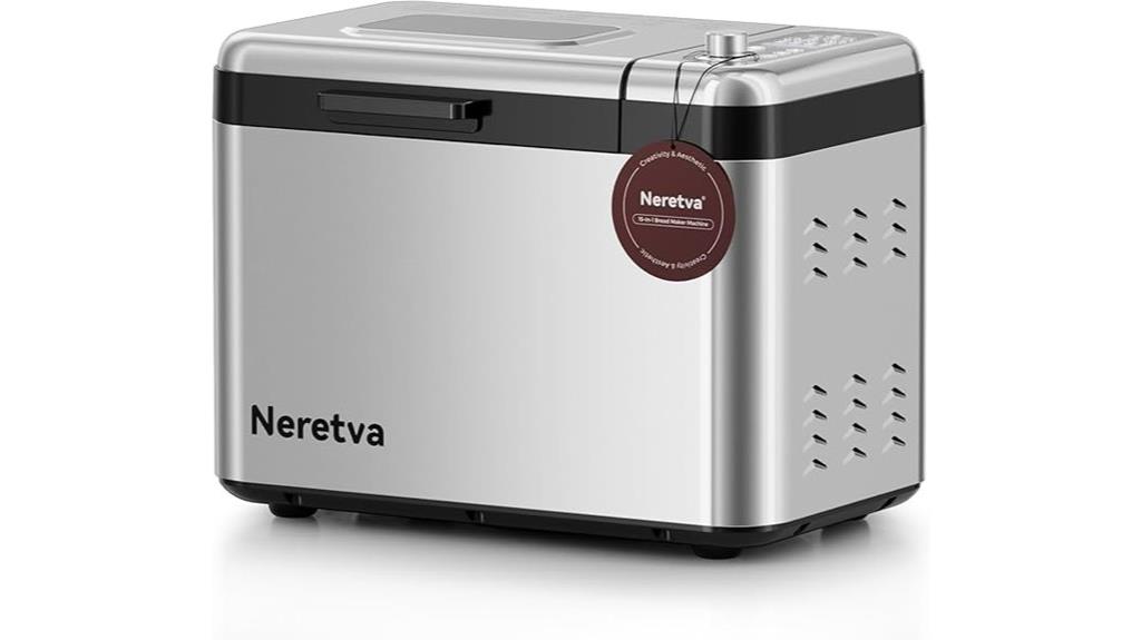 stainless steel 15 in 1 bread maker