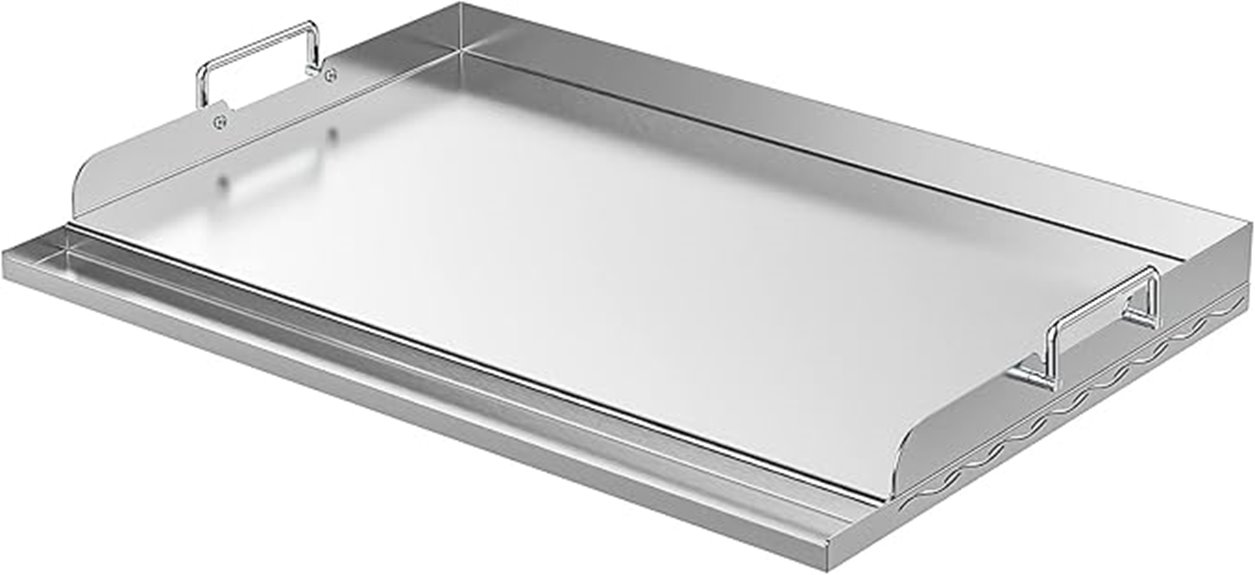 stainless steel bbq griddle